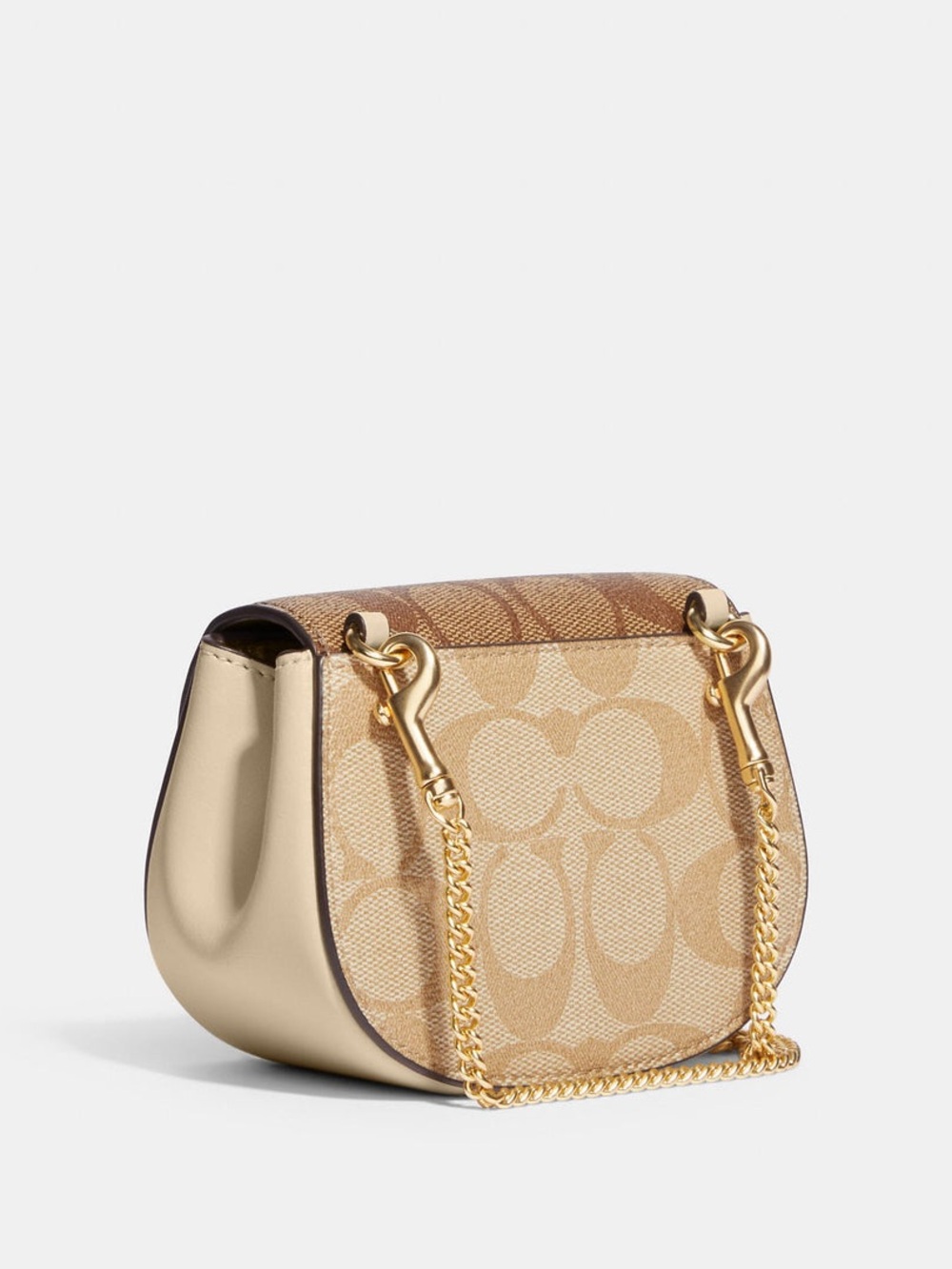 Coach Outlet Morgan Card Case in Chain - Picture 2 of 14